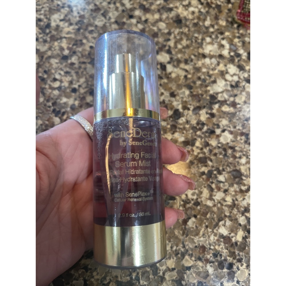 SeneGence SeneDerm Hydrating Facial Serum Mist‎ NEW 2.9 oz
